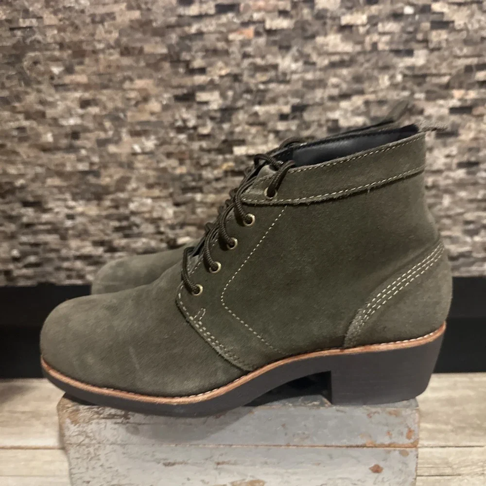WORX by Red Wing 5124 Women's Zinc Chukka‎ Steel Toe Boots Size 8.5